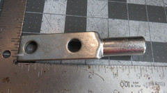 x1 Panduit LCC250-12-X Compression Lug Tin Plated Copper 2 Hole 1/2″ Yellow