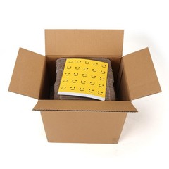 6x4x1 Shipping Boxes Set of 100, White Small Corrugated Cardboard Box, Mailer…