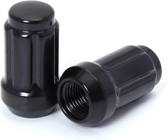 Acorn M12x1.5 Black Spline Lug Nuts – Set of 20, 1.38″ Long, Fit for Honda Accor