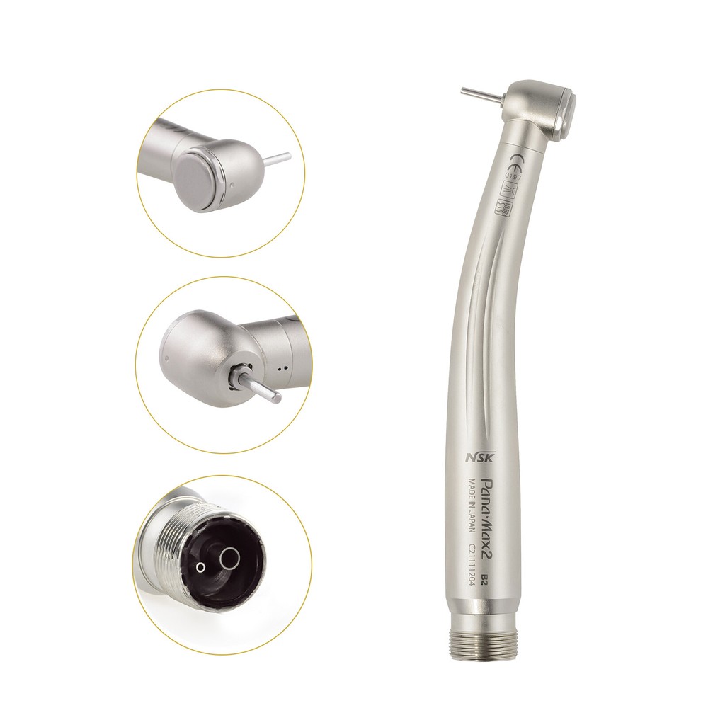Pana Max2 Push Button Dental High Speed Handpiece Single Water Spray NSK Type 2H