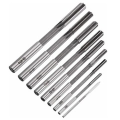 9pcs Chucking Reamer Set Lathe Machine Straight Flute Milling Cutter HSS H8 C492