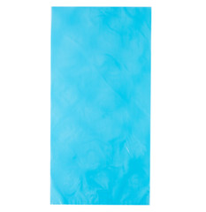 1000 PACK 20 lb. 1.75 Mil Heavy Duty Plain Blue Plastic Ice Bags Twist Ties BULK