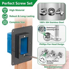 Machine Screws, 360PCS Nuts and Bolts Assortment Kit, #6-32#8-32#10-24 Phillips