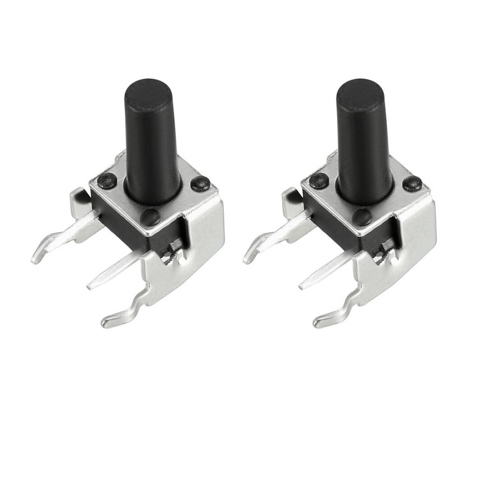 20pcs Momentary PCB Side Mounting Bracket Push Button Tact Switch DIP 6x6x12mm