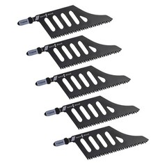 5x Flush Cutting Jigsaw Blade Irregular Curve Saw Blade with Handle for Wood US/