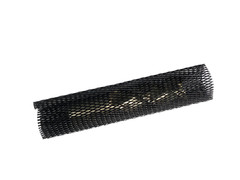 1-1/2″ – 2″ BLACK Plastic Web Mesh Protective Sleeve – Sold by the foot