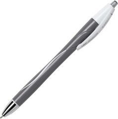 BIC Glide Exact Retractable Ball Point Pen, Fine Point Pens (0.7 Mm), Black, For