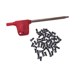 50pcs M2.5x6mm Alloy Steel Torx Screws For Replaces Carbide Insert CNC Lathe