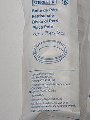 Falcon 351007 Petri Dish 60x15mm Sterile Polystyrene 4 Bags 80 Dishes Total