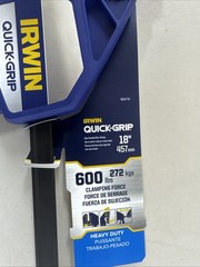 IRWIN Quick-Grip 18″ Heavy Duty Bar Clamp – 600 lb Force 1964713