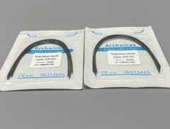 Dental Orthodontic Arch Wire NiTi Stainless Steel Ovoid/Natural Round Wires