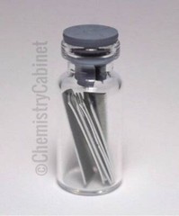 Zinc metal 99.99% pure strips/electrode element 30 zn chemistry sample