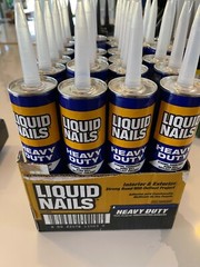 5 QTY Liquid Nails Heavy Duty Interior Exterior Construction Adhesive Caulk LN90