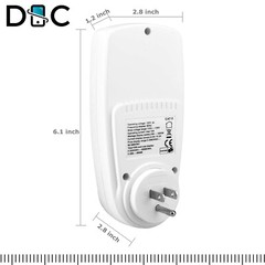 Digital Power Saving Energy Monitor Watt Amp Volt KWh Meter Electricity Analyzer