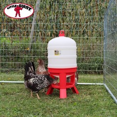 Little Giant DOMEWTR10 10 Gallon Tank Heavy Duty Poultry Chicken Gravity Waterer