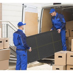6 Heavy Duty Moving Packing Blankets Ultra Thick Pro 72″ x 80″ Furniture Pads