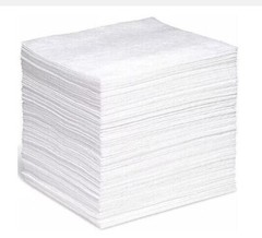 200 – Oil Clean Up Spill Absorbent Pads Contractor Grade Polypropylene
