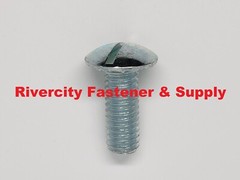 3/8-16×1 Serrated Truss Head Machine Screws 3/8×16 x 1 Bolts 3/8×1