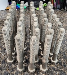 10 LBS 1/2″-13 x 4″ Grade 8 Steel Hex Cap Screw Hardened Medium-Carbon Alloy