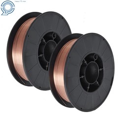 2 Pack ER70S-6 .035″ (0.9mm) Mild Steel MIG Welding Wire 10-lbs Roll