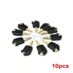 10Pcs Lgnition Key 5P8500 5P-8500 For Caterpillar Heavy Equipment CAT Loaders