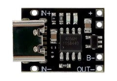 Smallest USB Type C Lithium Battery Charging Module & Protection 3.7V 4.2V