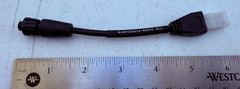 Harris Macom MAMR0S0034-NN006 Radio Speaker Adapter Cable 2 Pin ~ New in Package
