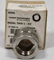 *NEW* Burndy U654WE Stainless Steel Crimp Die