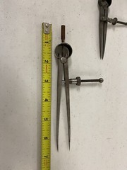 Lot Of 7 Vintage L.S. Starrett The L.S.S.Co Spring Outside Caliper Lot FREE SHIP