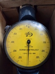Dorsey Standard Dial Bore Gage No. 5 Range 78-203mm W/ All 7 Extensions & Adapt.
