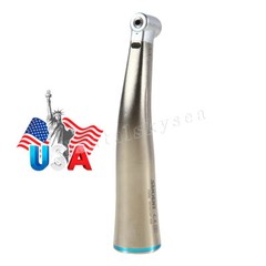 Dental LED 1:1 Fiber Optic Contra Angle Internal Spray Low Speed Handpiece EType