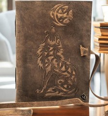 Handmade Leather Journal Diary – 5×7 Notebook, 200 Pages, B1G1 Combo Set
