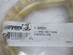 Buyers B46RZY , 3/4″ D-Ring Only , Zinc & Yellow