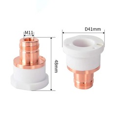 Raytools Laser Ceramic Ring Body Nozzle Connector 12KW For Laser Cutting Machine