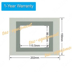 Touch Panel for P/N:80F3-A110-58050 S/N:0802004778 Glass with Front Overlay