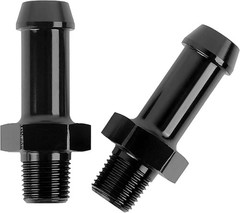 EVIL ENERGY 1/8″ NPT Male to 3/8″ Barb 1/8 3/8 Barb, Straight-2PCS