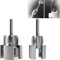 2Pcs 1/2”&3/4” Water Pipe Integrated Internal & External Pipe Threading Tool