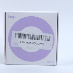 Loop Quiet 2 Ear Plugs Violet Noise-Reducing Earplugs NRR 14dB SNR 24dB
