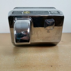 Vintage EXCEL Hand Dryer 1950s 60’s 110/120V Chrome Heater Commercial Bathroom