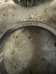 (2 SET) L44649/10 Tapered Roller Bearing Set 1-1/16″ Cone L44649 and Cup L44610