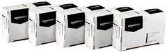 Amazon Basics No. 1 Paper Clips, Smooth, 1000 Count (10 No.1 Silver