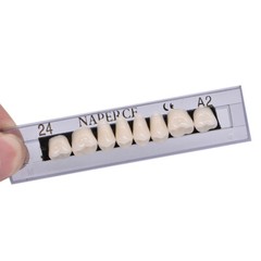 840Pc Dental Acrylic Resin Denture 24# A2 Full Set Teeth Upper Lower Shade Tooth