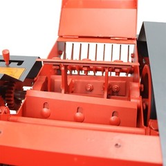 4-Blade Grass Straw Cutting&Silk Kneading Integrated Machine Conveyor Inlet 220V