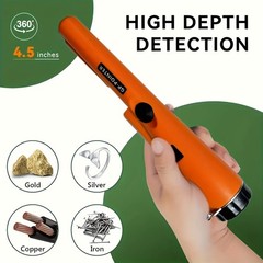 Metal Detector HandHeld Pro Pinpointer Pointer Probe Sensitive Tester Waterproof
