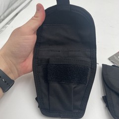 Lot Of 2 Rothco Black MOLLE Police Handcuff Holder Pouch for Police Duty Belt