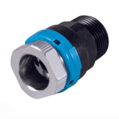 Unipipe 50mm 2” Aluminum Compressed Air Male Adapter 1 1/2” MNPT UACM0.050050N