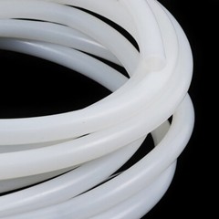 ID 2mm-38mm High Temp Industrial Silicone Tubing Flexible Rubber Hose Pipe White