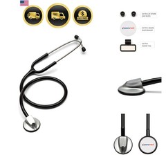 Stethoscope – Classic Single Head Cardiology for Medical and Clinical Use by …
