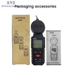 S8608 LCD Light Meter Digital Illuminance Meter Luxmeter Photometer 200000Lux