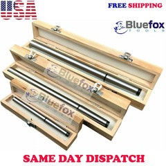 Lathe Alignment Test Bar Shank Size 1MT, 2MT, 3MT Wooden Box Bluefox